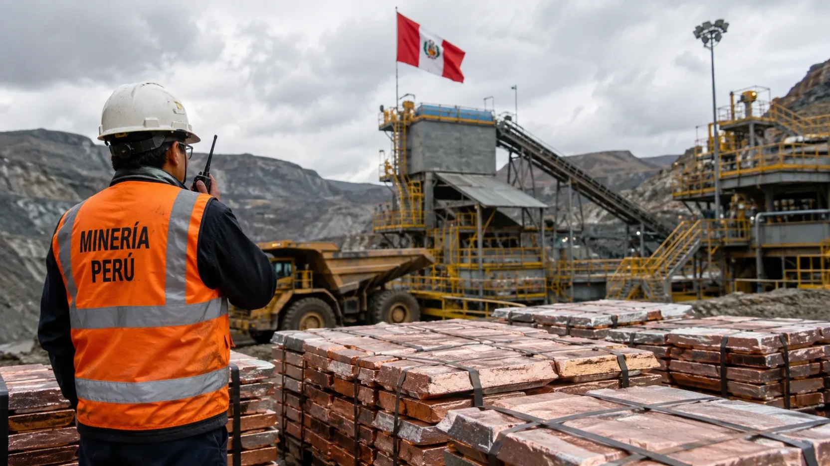 Perú dispara exportaciones mineras 58,6% y supera los US$36.000 millones en cinco meses