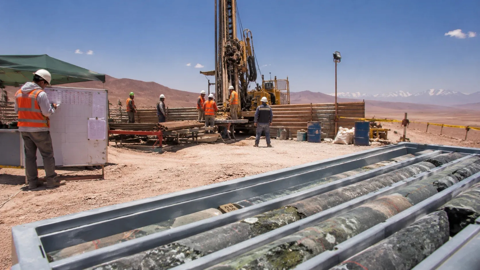 Hot Chili amplía núcleo de cobre y oro en La Verde con 472 metros de mineralización en Atacama