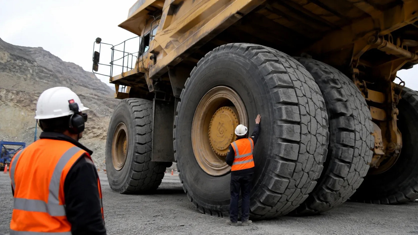 Por qué los neumáticos de algunos camiones mineros pueden costar más que un automóvil