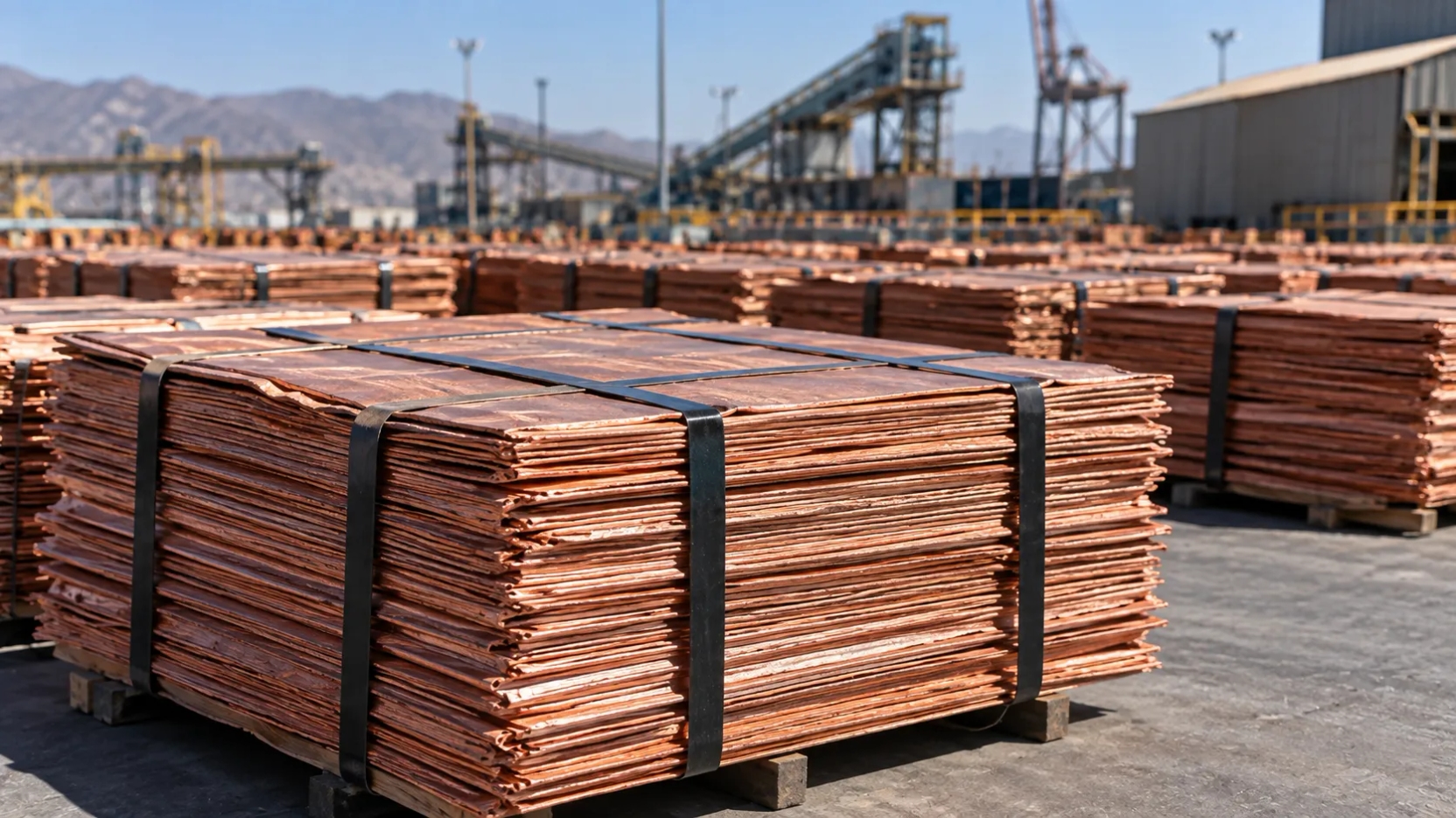Cobre sube 2,3% y cierra en US$6,66 la libra ante huelga en Centinela y mayor demanda china