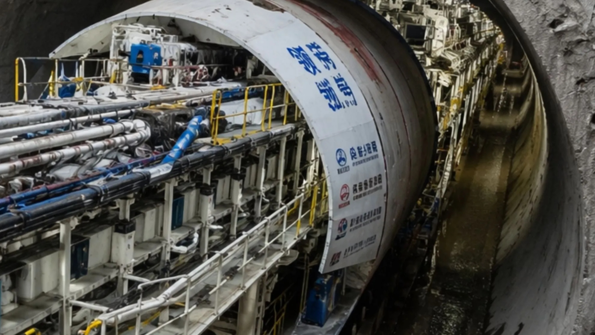 Una gigantesca máquina de 800 toneladas excava más de 422 metros de túnel en una mina de cobre de África