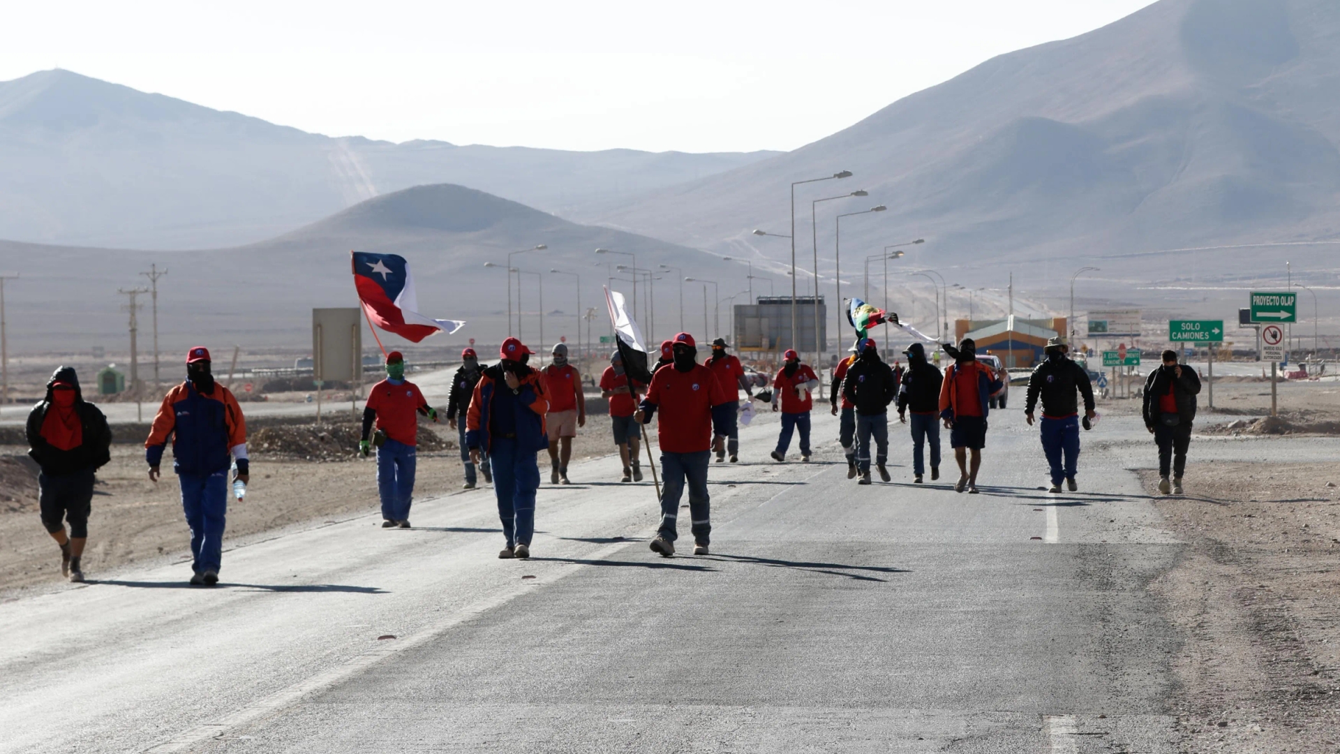 Huelga en Minera Escondida: 1.020 supervisores anuncian paralización desde las 8:00 horas de este miércoles