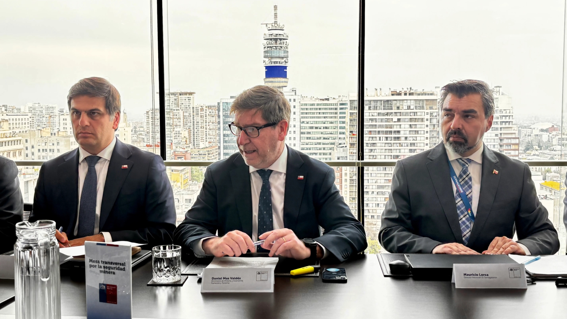 Biministro Daniel Mas anuncia aumento en el presupuesto de Sernageomin para seguridad minera