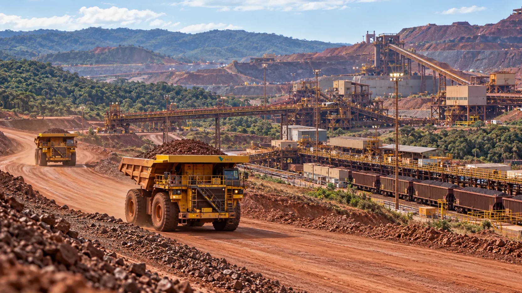 Vale advierte que el 10% del mineral de hierro mundial opera con pérdidas por alza de costos