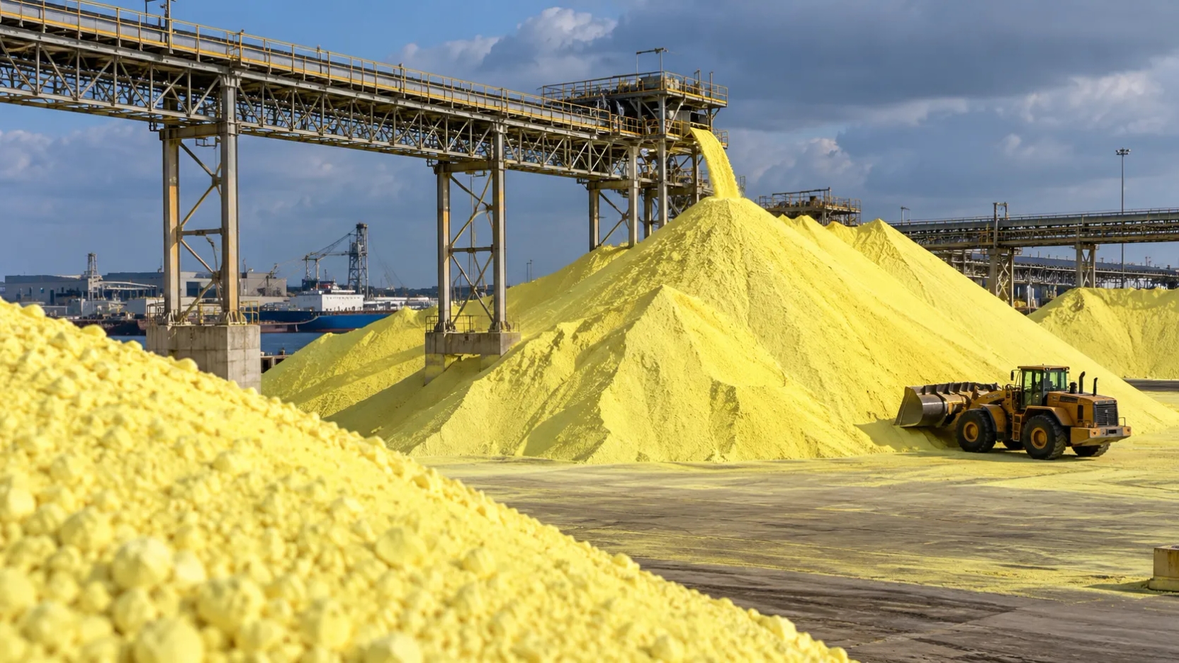 El azufre supera los US$1.000 por tonelada y desata competencia entre mineras y productores de fertilizantes