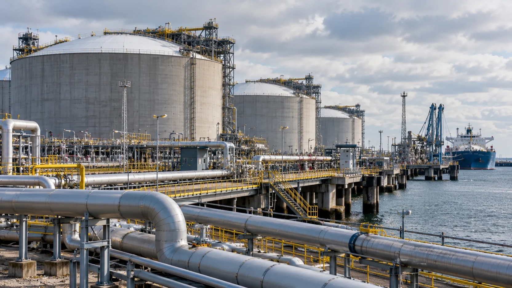 El gas natural europeo supera los 88 euros por MWh y vuelve a niveles de la crisis energética de 2022