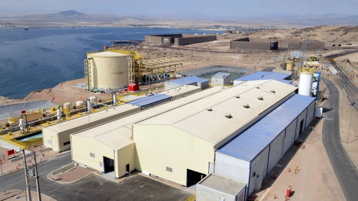 Planta desalinizadora de Candelaria cumple 13 años: el sistema de 500 l/s que redefinió el uso del agua en la minería de Atacama