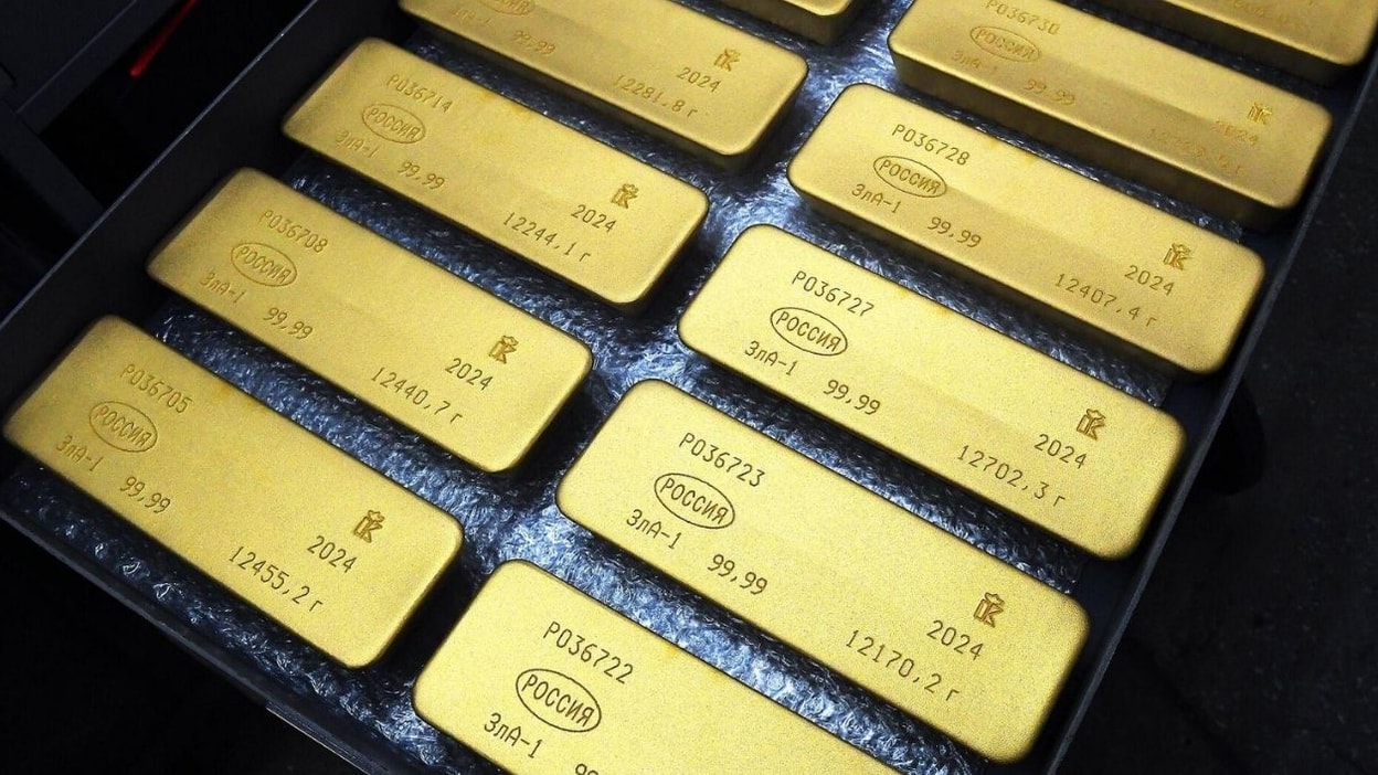 Rusia afirma que superará a China como mayor productor mundial de oro en 2025