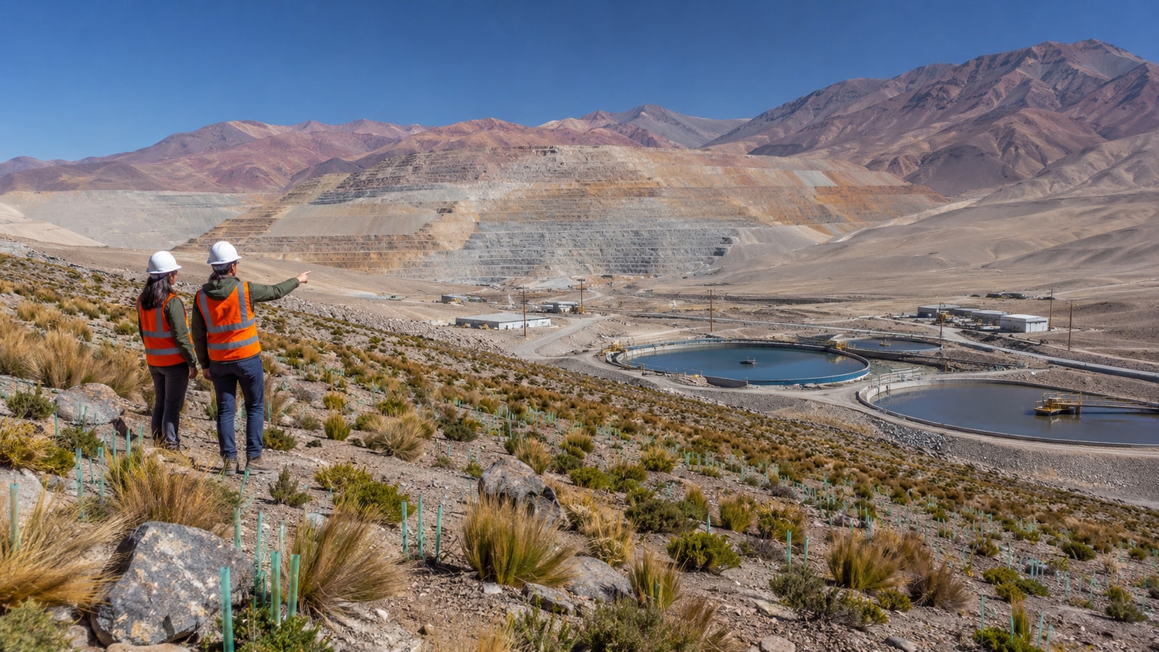 Minería y medioambiente: agua, energía y relaves redefinen la operación minera en Chile