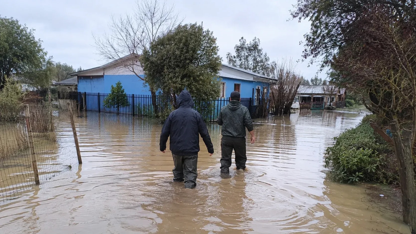 Sistema frontal deja 73 albergados y 121 aislados: Maule y Ñuble concentran las mayores emergencias