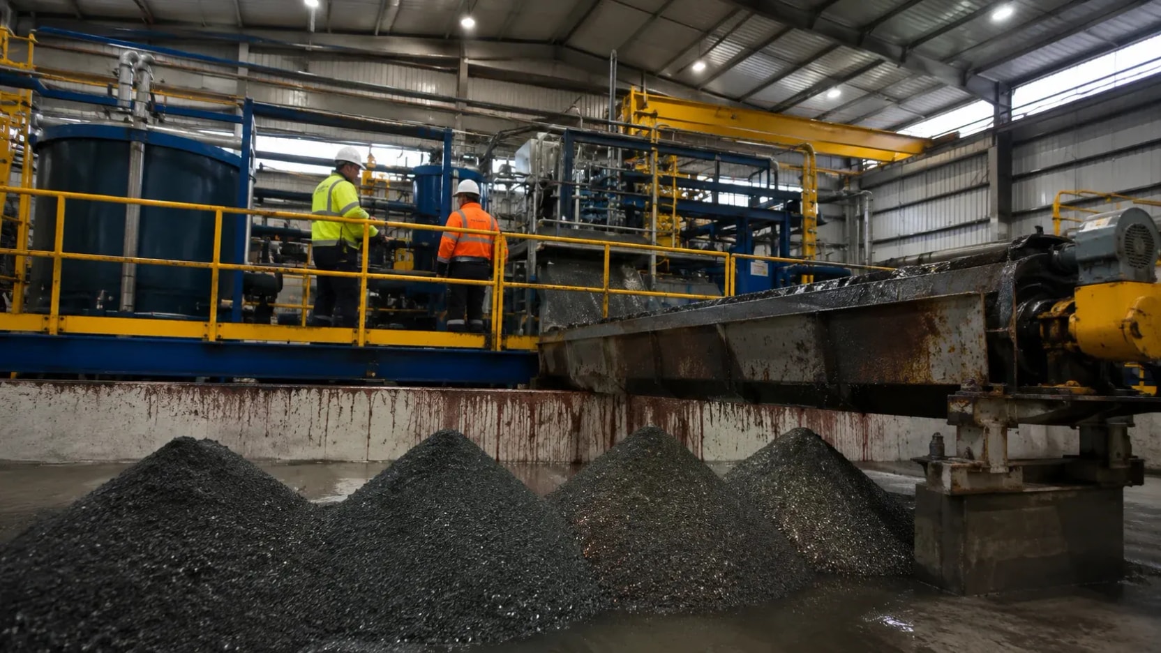 Winshear alcanza recuperaciones de hasta 80% de cobre y produce concentrados comerciales en Portsoy