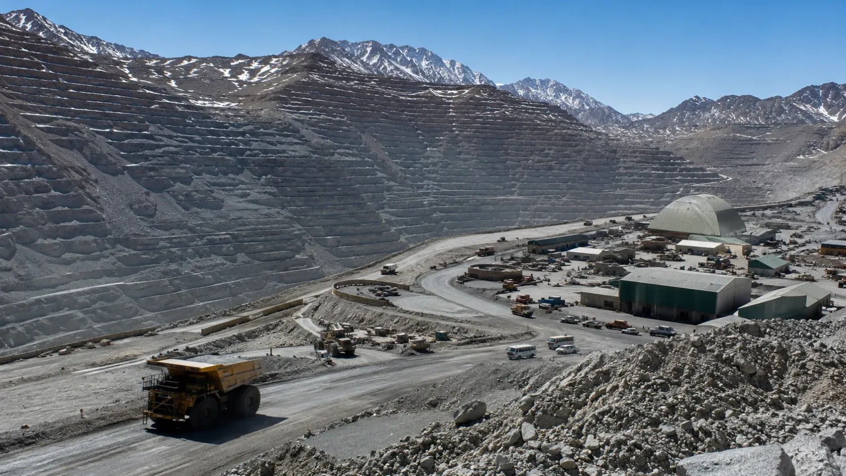 Codelco Andina impulsa proyecto por US$175 millones para ampliar capacidad de transporte y sostener su operación hasta 2038