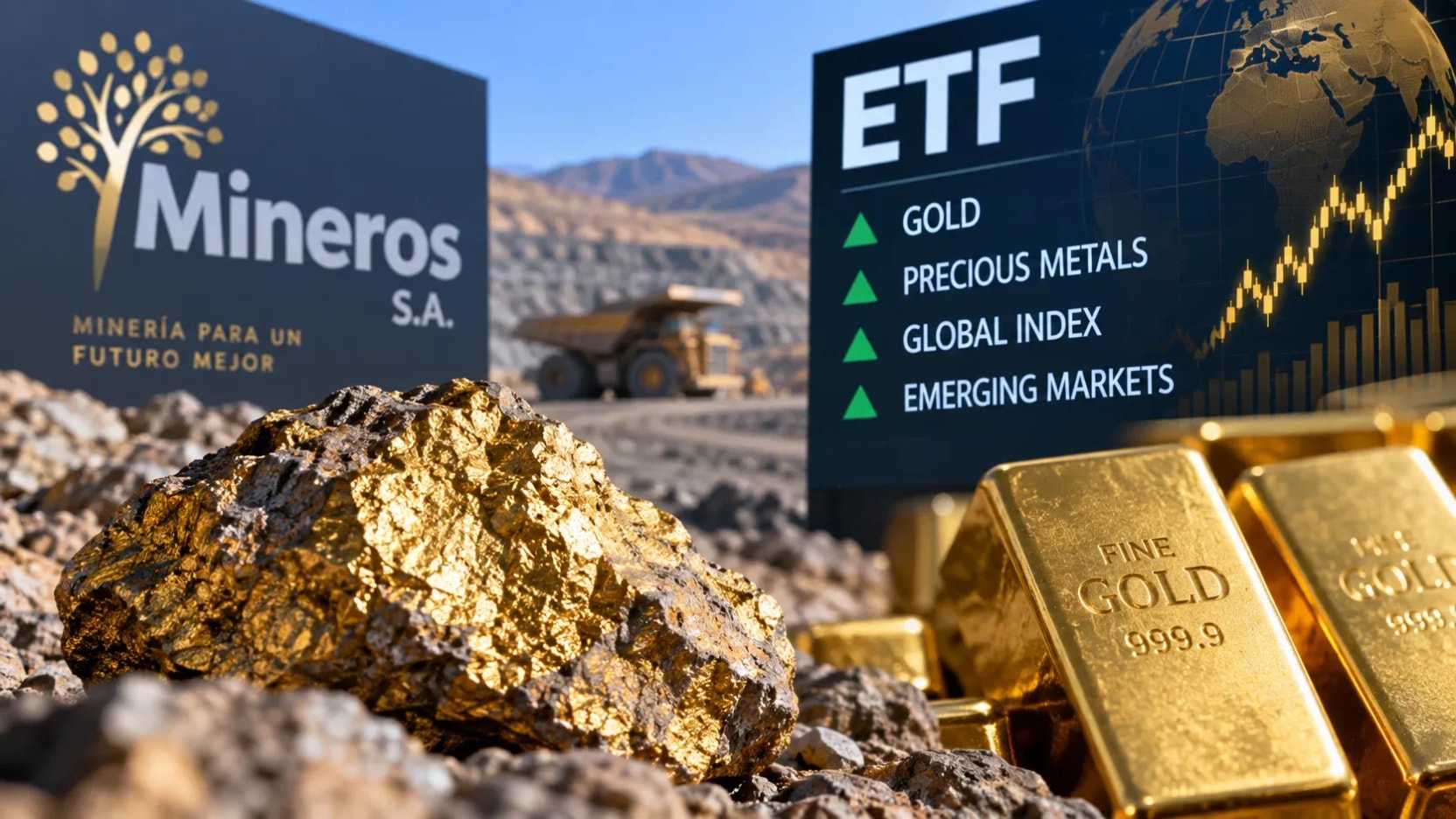 Mineros S.A. se incorpora a índices de ETF de oro, aumentando su visibilidad global