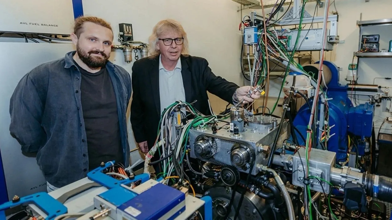Motor de hidrógeno alcanza 60% de eficiencia y desafía al diésel en aplicaciones industriales clave