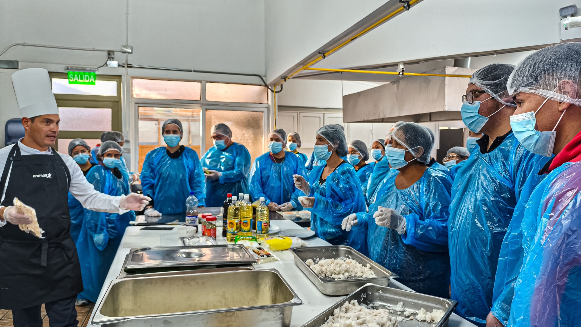 División Ministro Hales y Aramark dan el vamos oficial a “Los primeros pasos del Chef 2026”