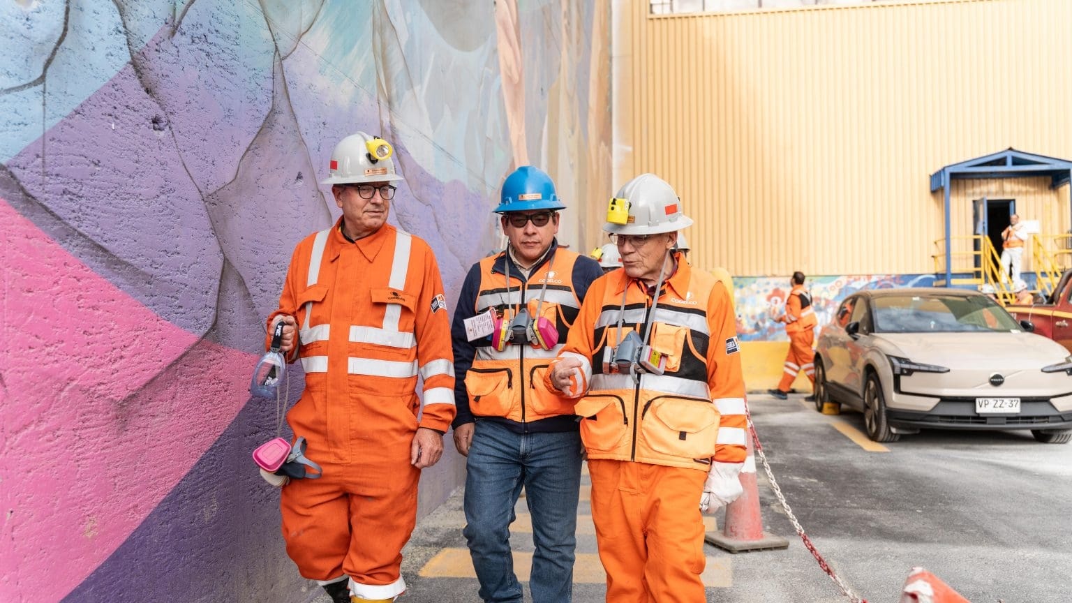 Bernardo Fontaine inicia en El Teniente su despliegue en terreno como presidente del directorio de Codelco