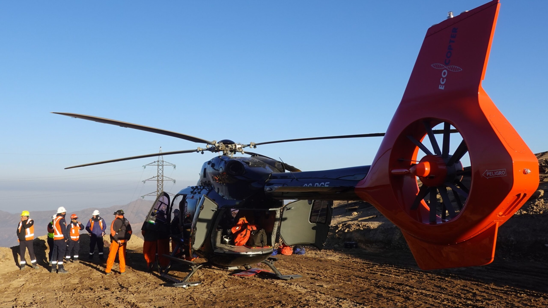 Alianza estratégica: Ecocopter by Helisul y BBosch introducen tecnología de vanguardia para blindar el sistema eléctrico de Chile