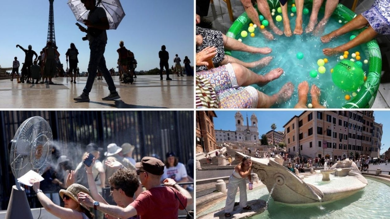 Ola de calor extrema golpea Europa con récords en Francia, Reino Unido, Italia y España