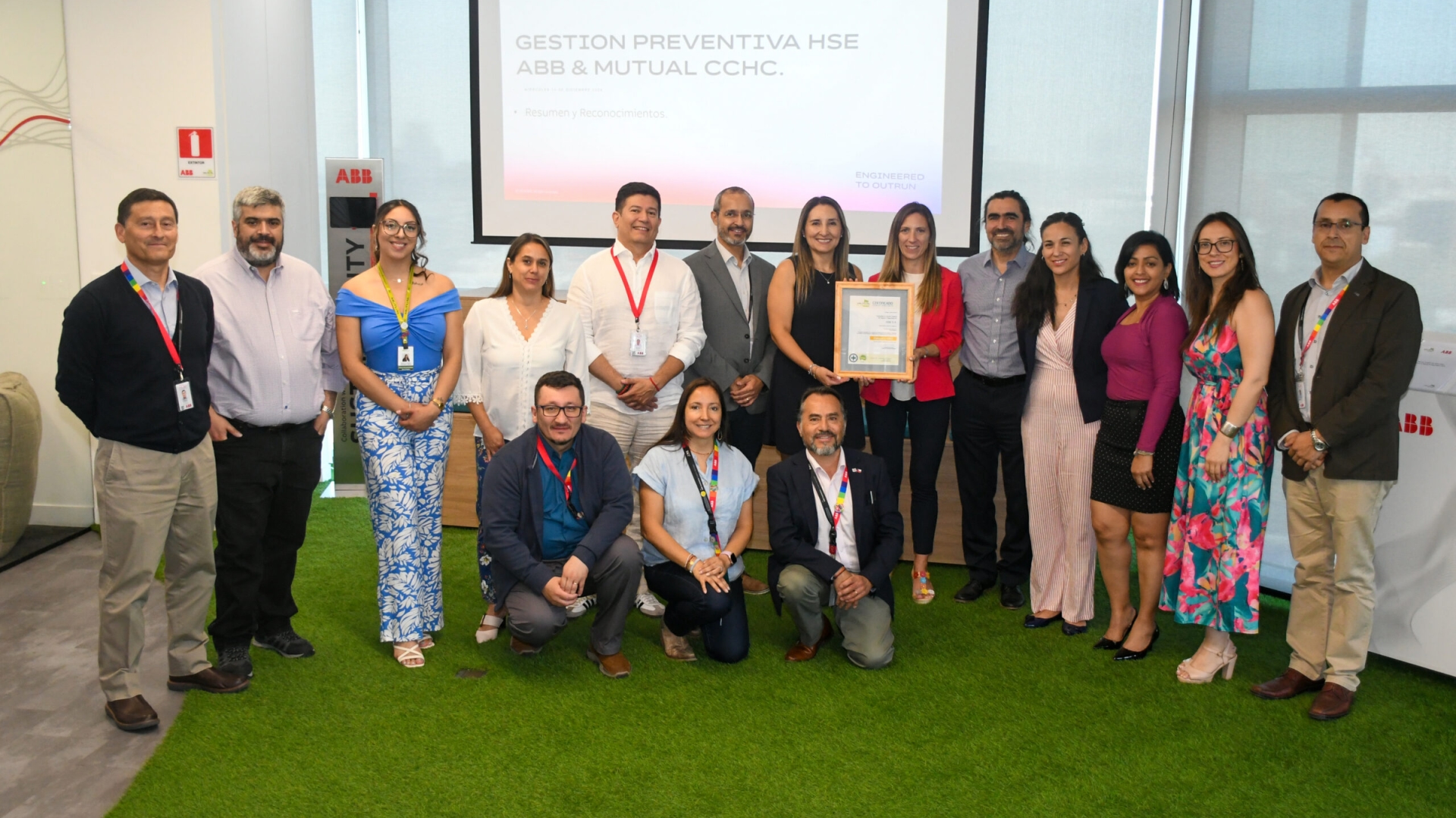 ABB en Chile celebra importantes hitos en materia de seguridad