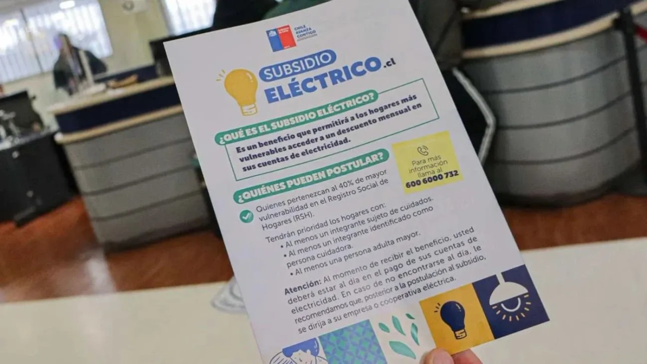 Acaba el plazo: Postula acá al Subsidio Eléctrico y obtén el descuento en la cuenta de la luz