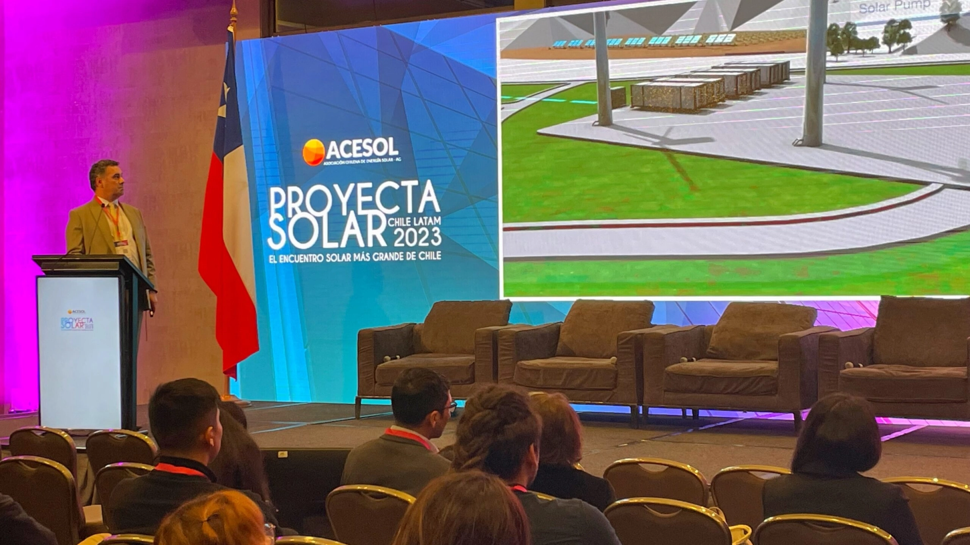 Acesol 2023: ABB en Chile presentó soluciones de media y baja tensión para el mercado solar
