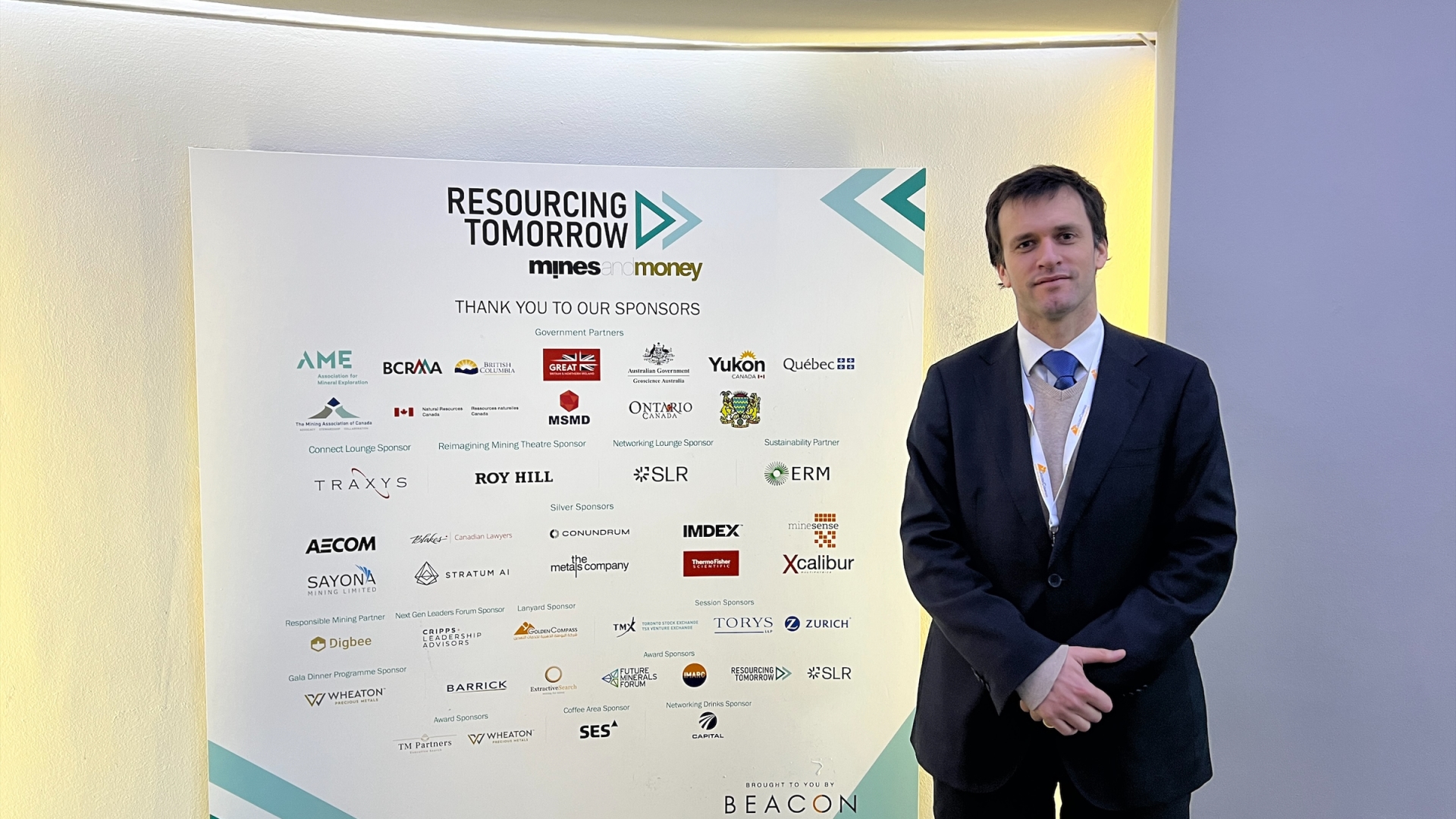 Acevedo Santini presente en Mines and Money @ Resourcing Tomorrow