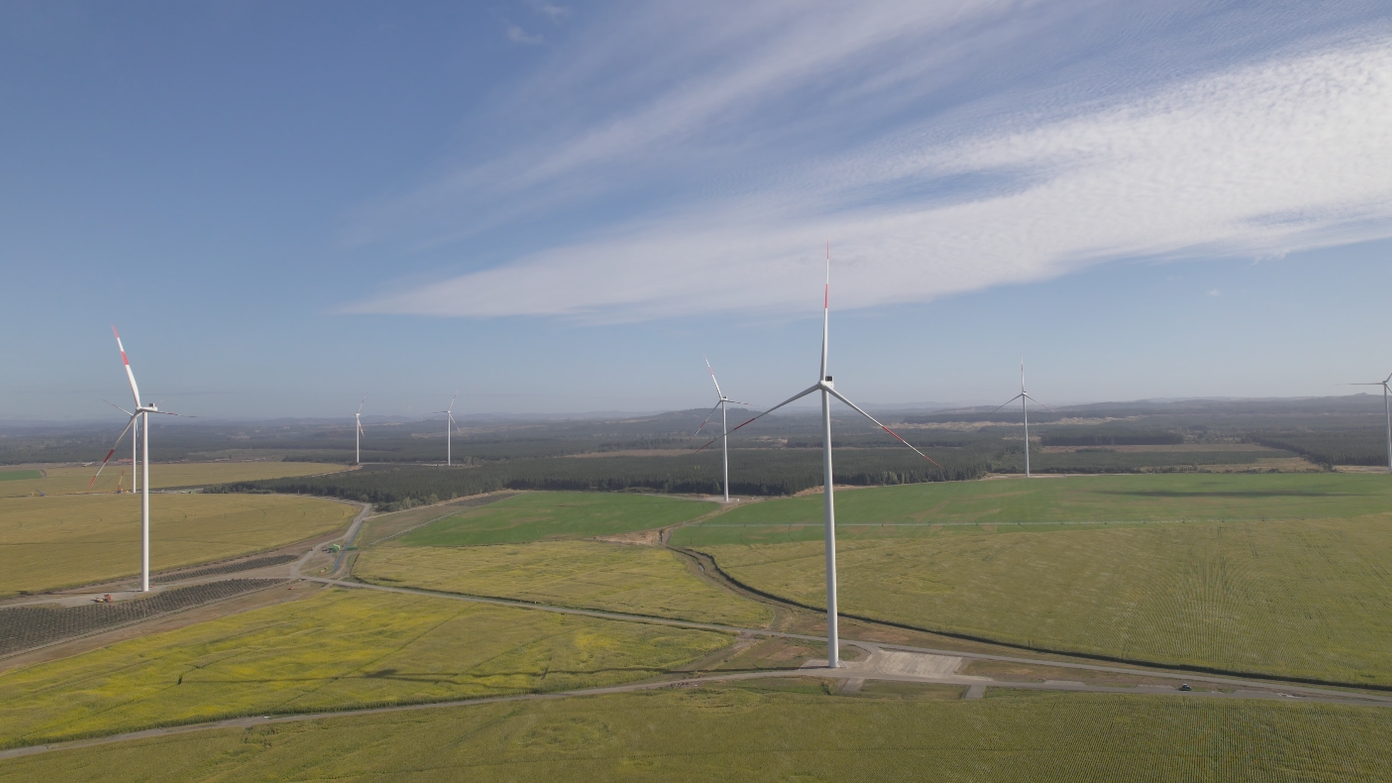 AES Andes inicia operación comercial de San Matías y consolida su generación eólica en Biobío