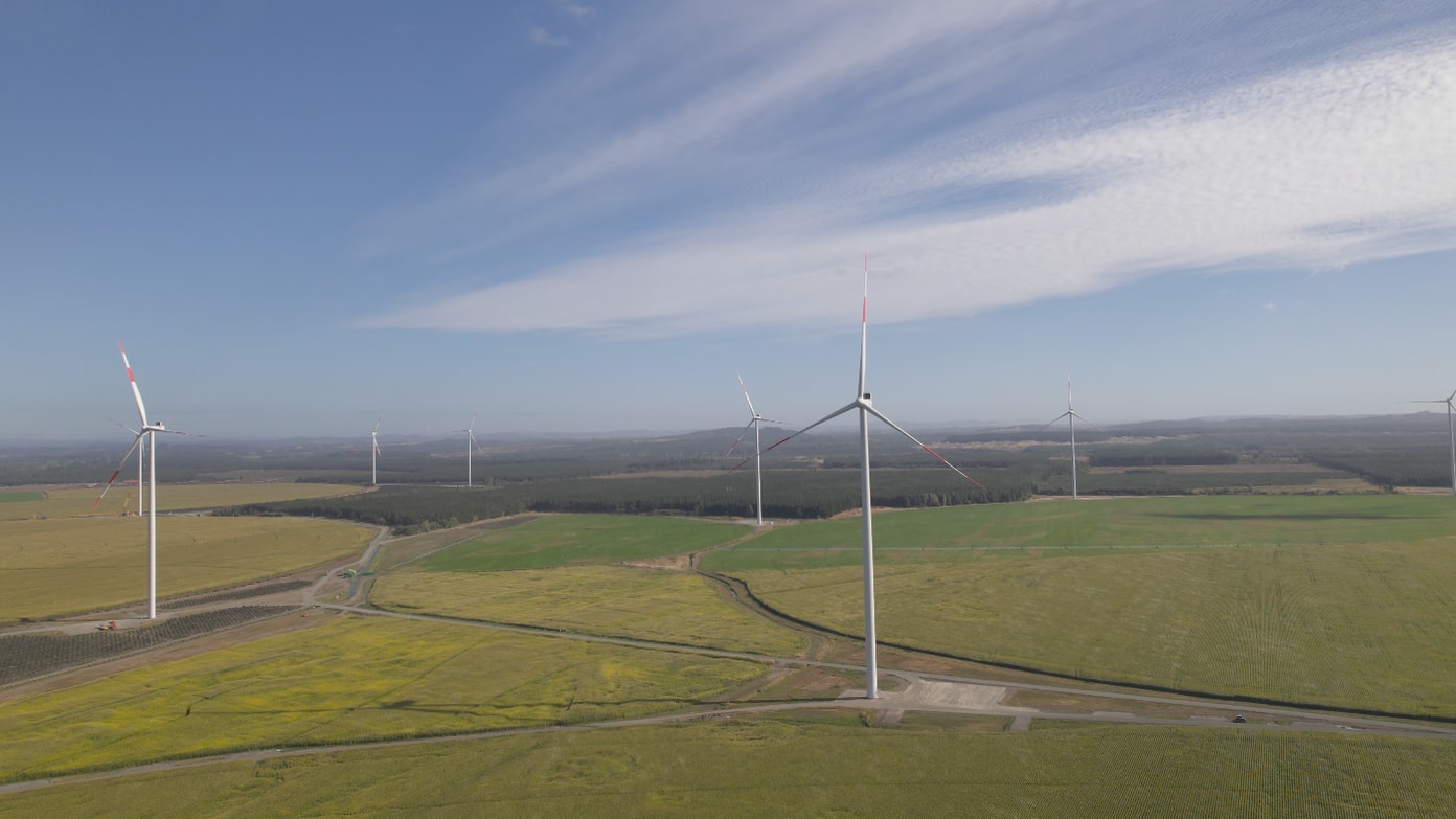 AES Andes inicia operación comercial de San Matías y consolida su generación eólica en Biobío