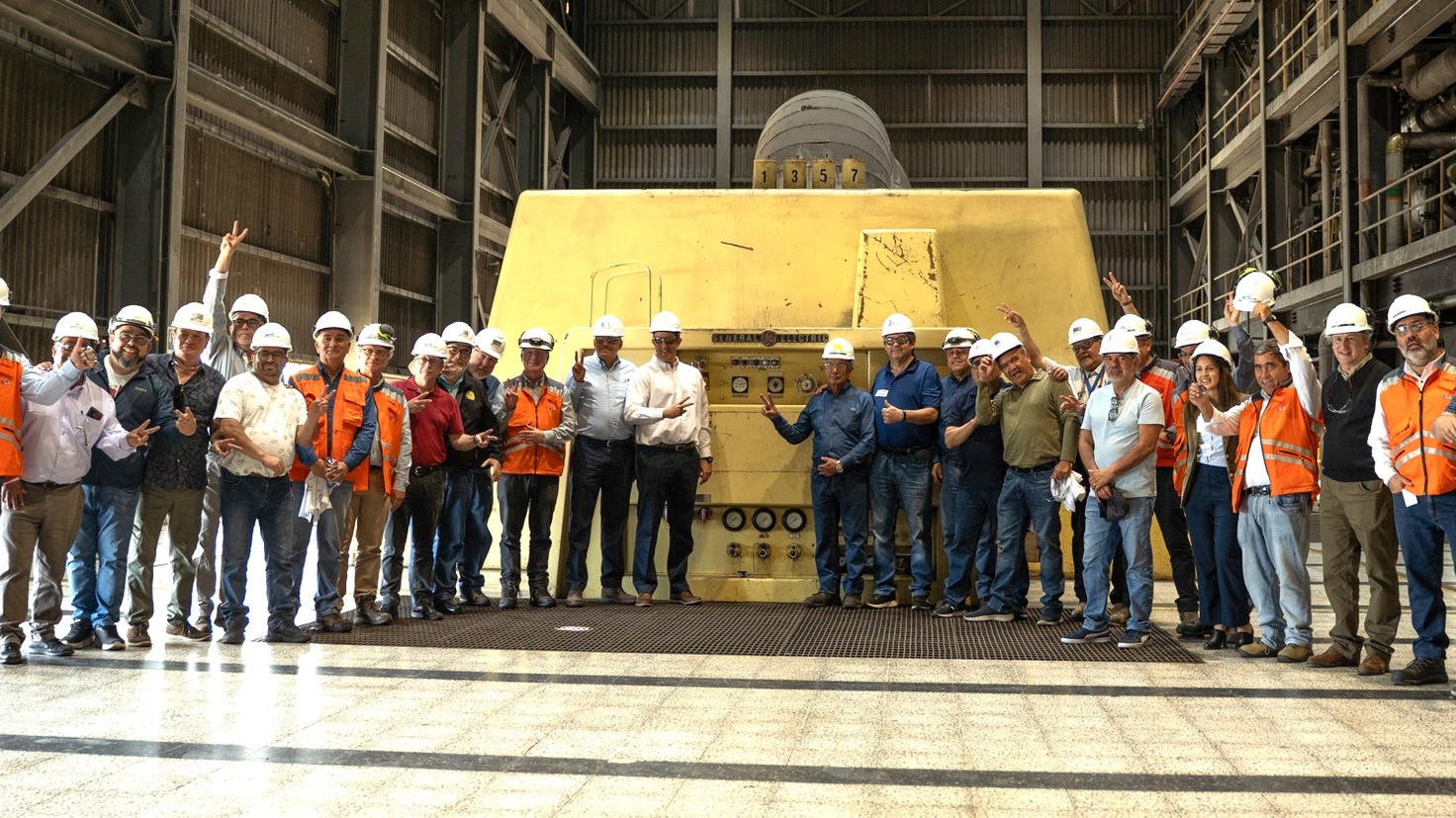 AES Andes realiza actividad de cierre de Unidad 2 de Central Ventanas