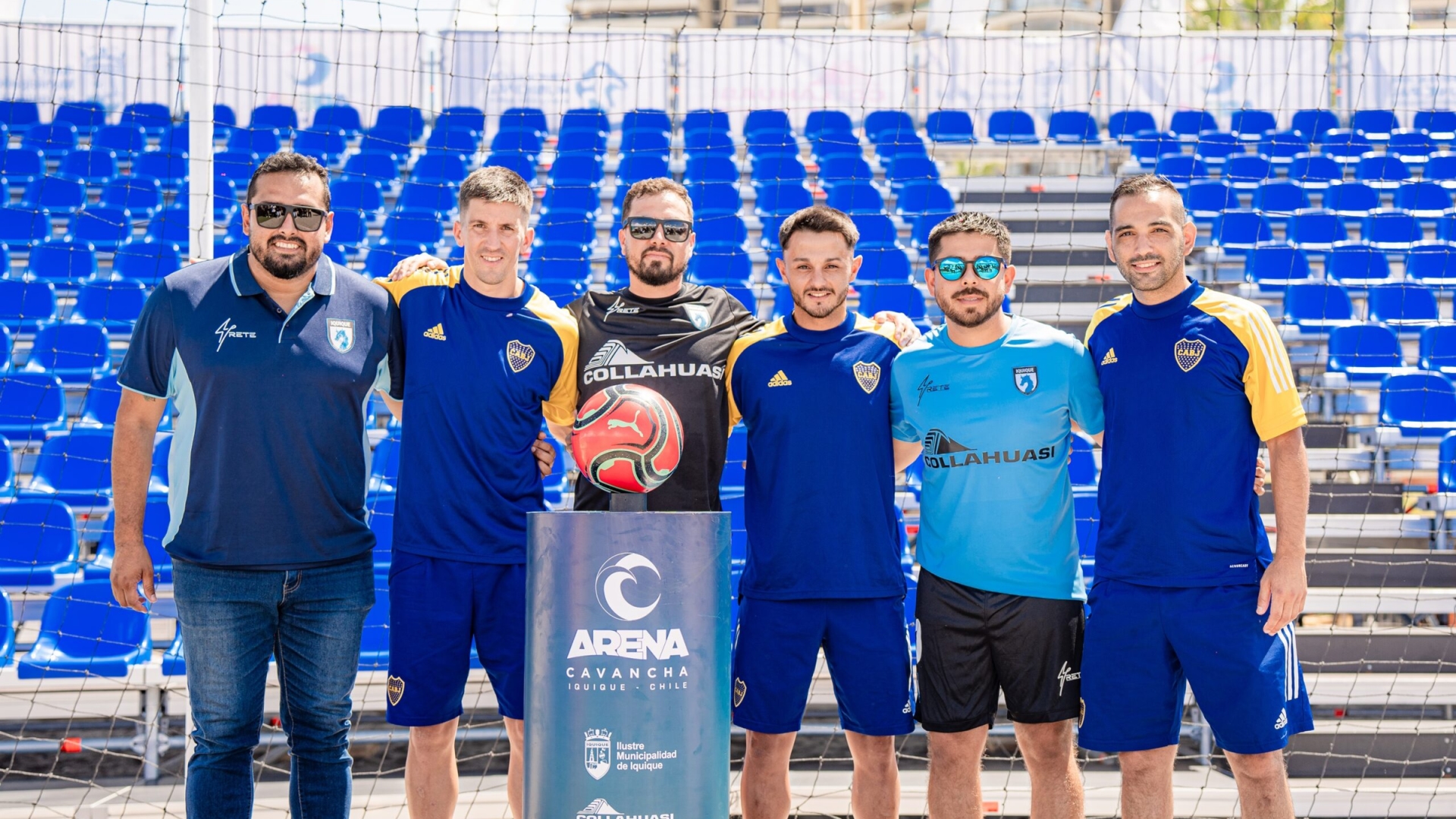 Arena Cavancha de Iquique da el vamos a Cuadrangular Internacional de Fútbol Playa 2025