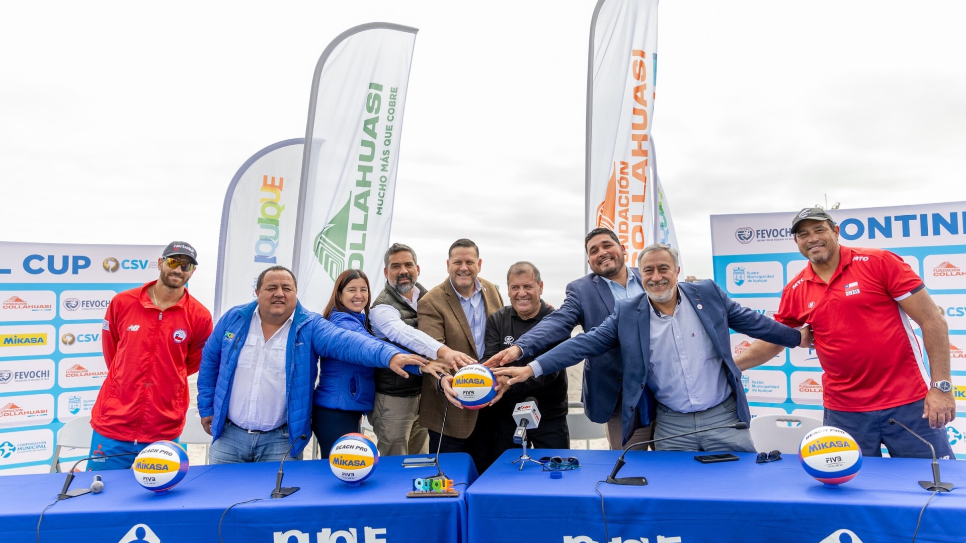 Arena Cavancha de Iquique será sede por primera vez de una Final Olímpica Masculina Continental de Voleibol Playa