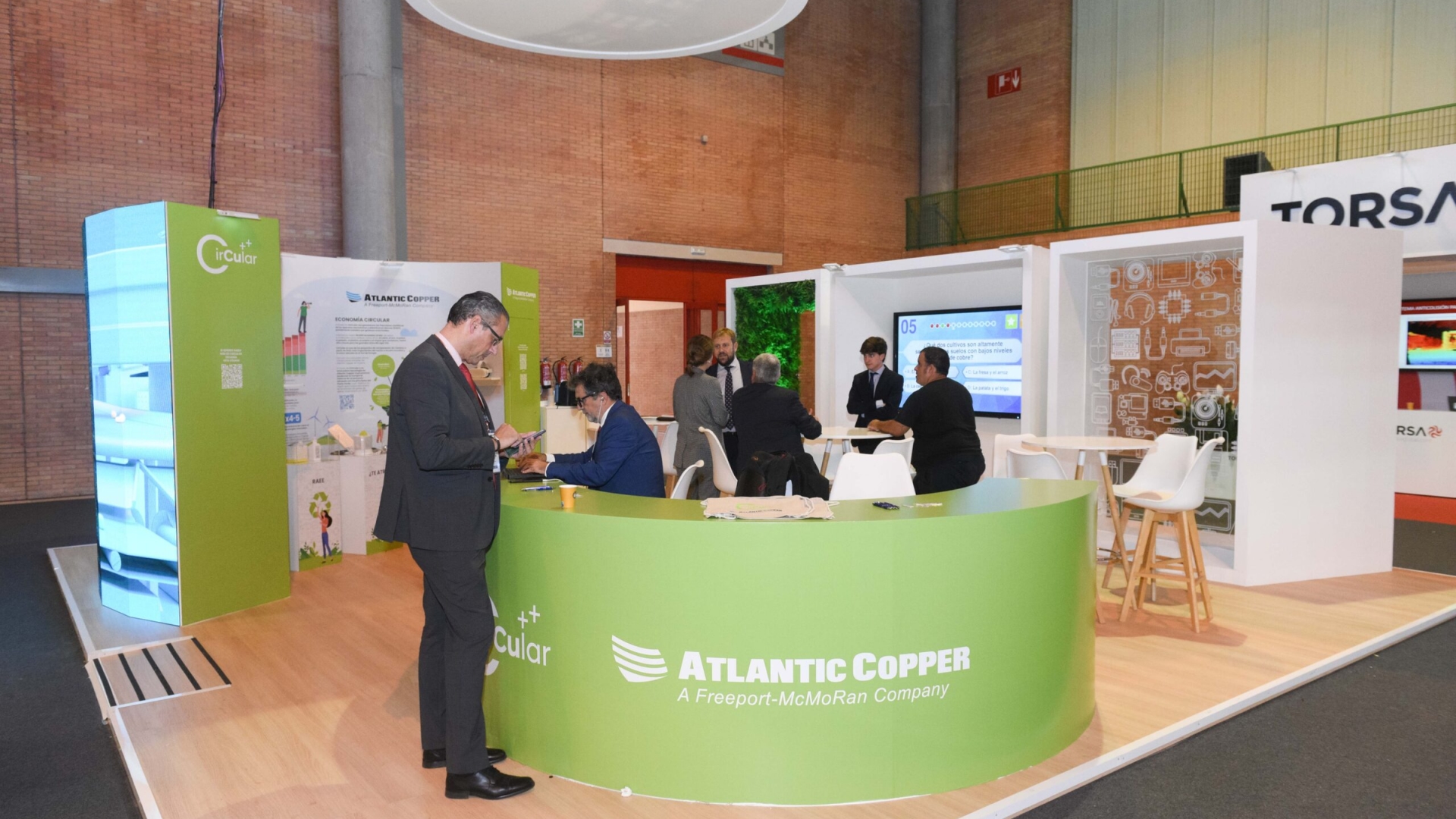 Atlantic Copper participa en la V Edición del Mining and Minerals Hall 2024