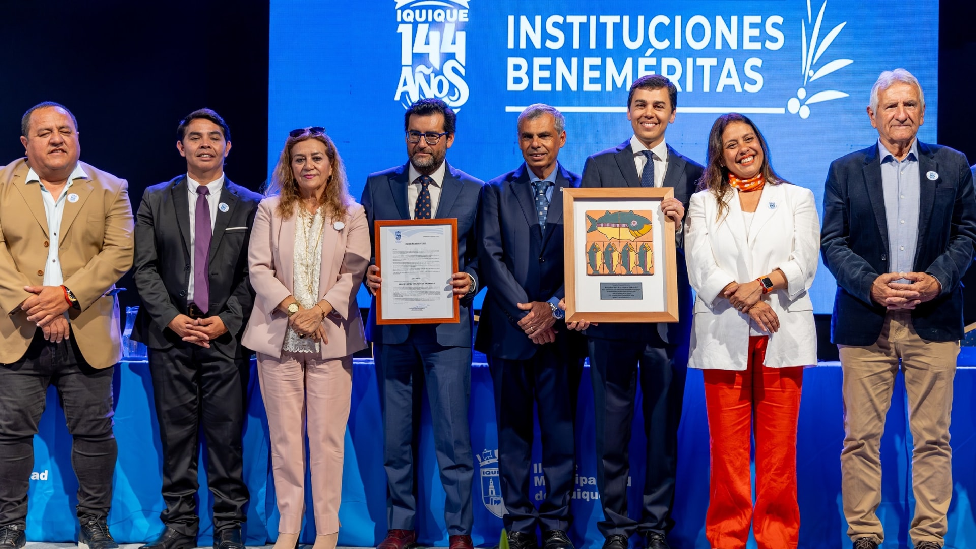 Banco de Piel pionero en Tarapacá y Chile recibe reconocimiento de la Municipalidad de Iquique