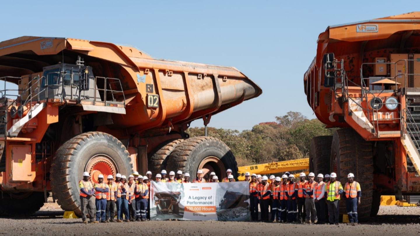 Barrick y Hitachi alcanzan un hito en la minería de Zambia con 100,000 horas de los camiones EH5000