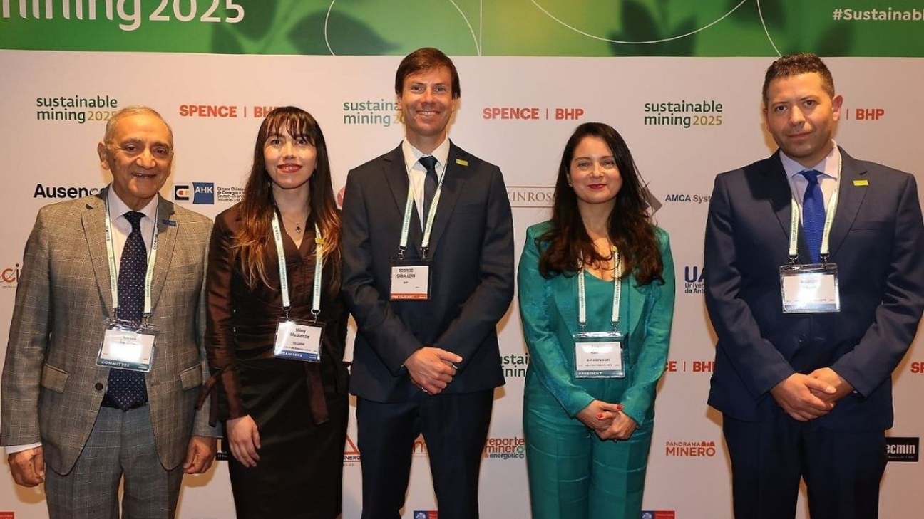 BHP lidera en sostenibilidad y tecnología en la conferencia Sustainable Mining 2025 en Chile