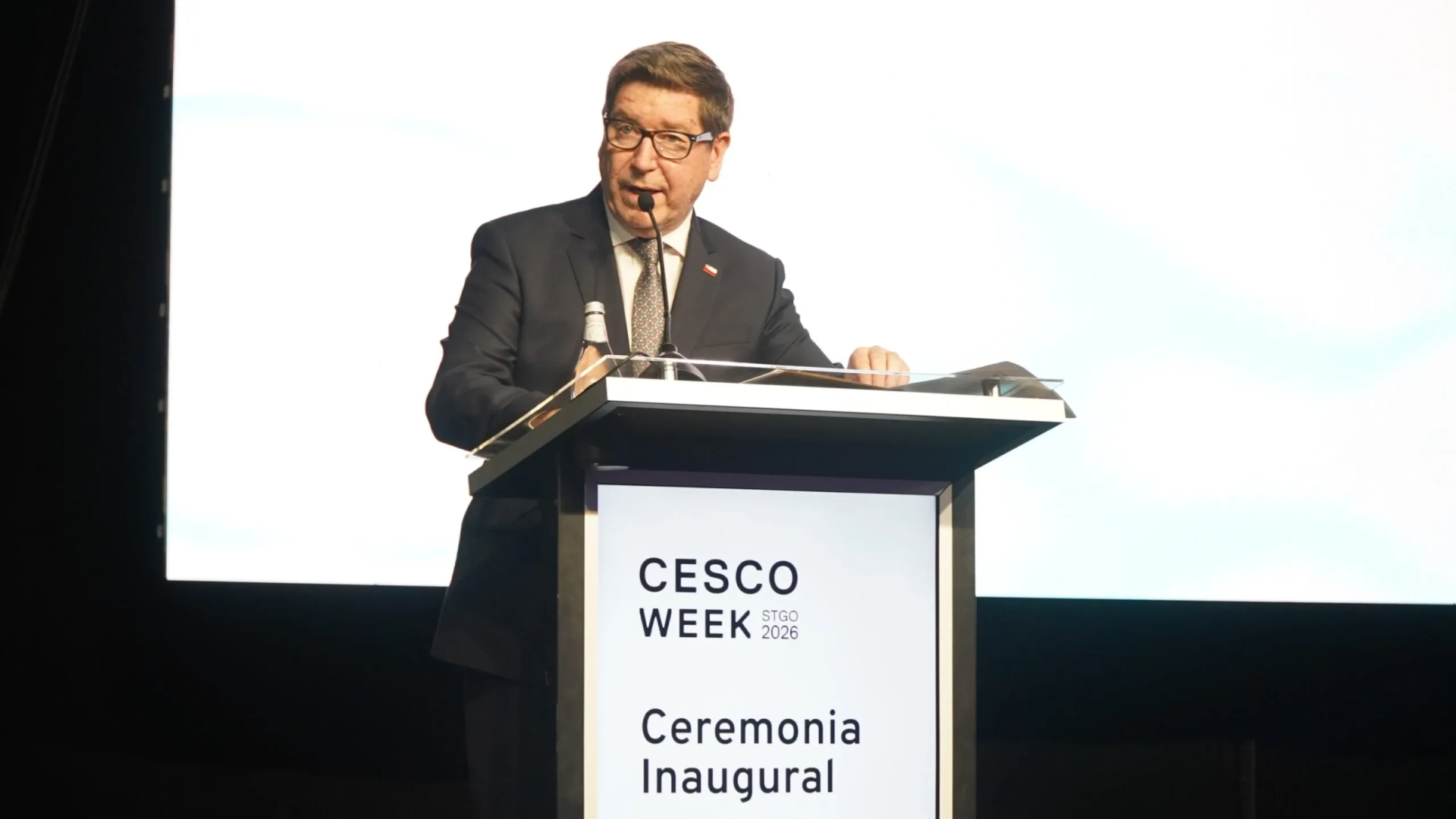 Biministro Mas inaugura CESCO Week 2026 con llamado a destrabar inversión y posicionar a Chile como potencia minera