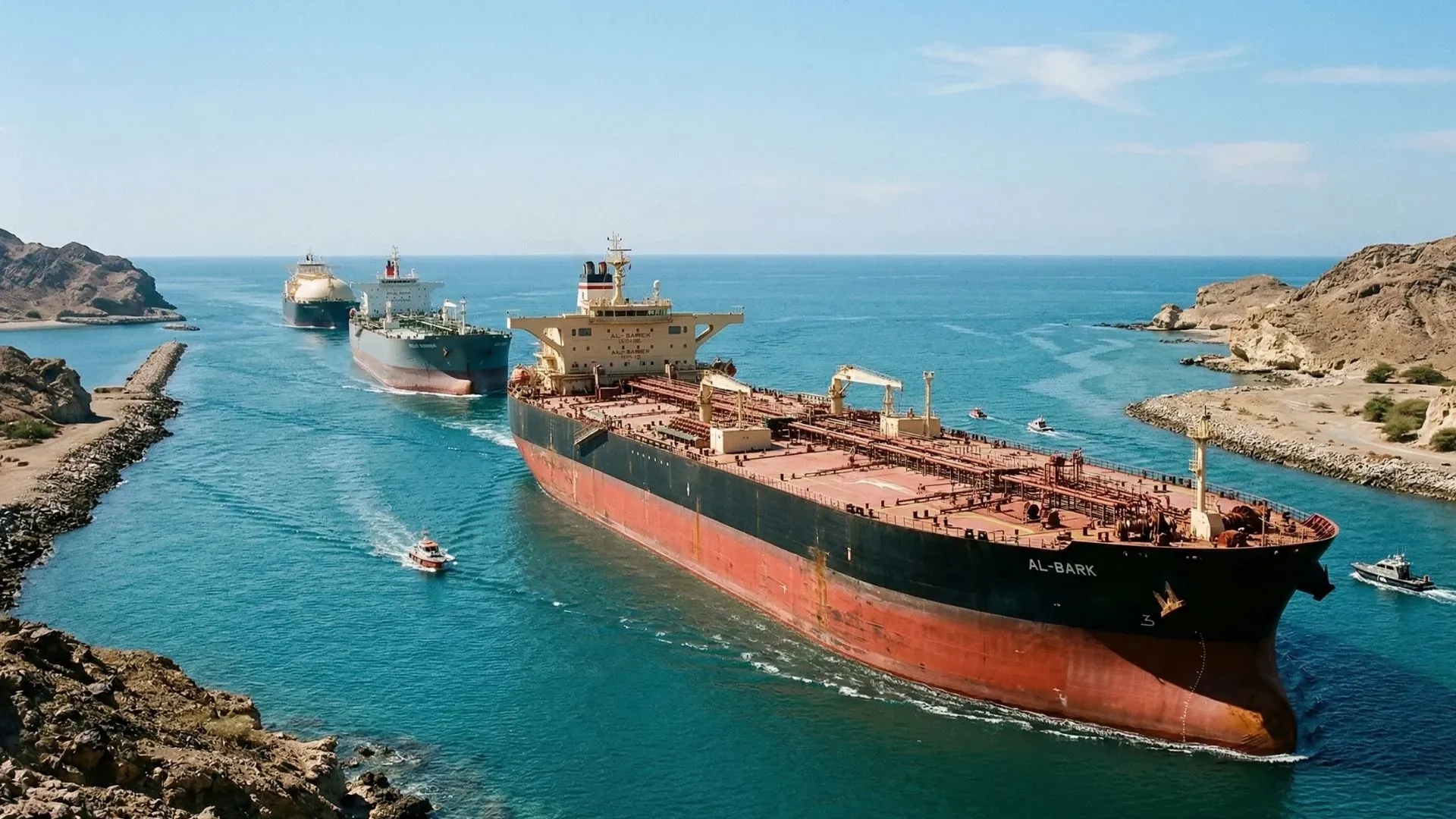 Buque petrolero logró transitar el Estrecho de Ormuz en medio de tensiones regionales