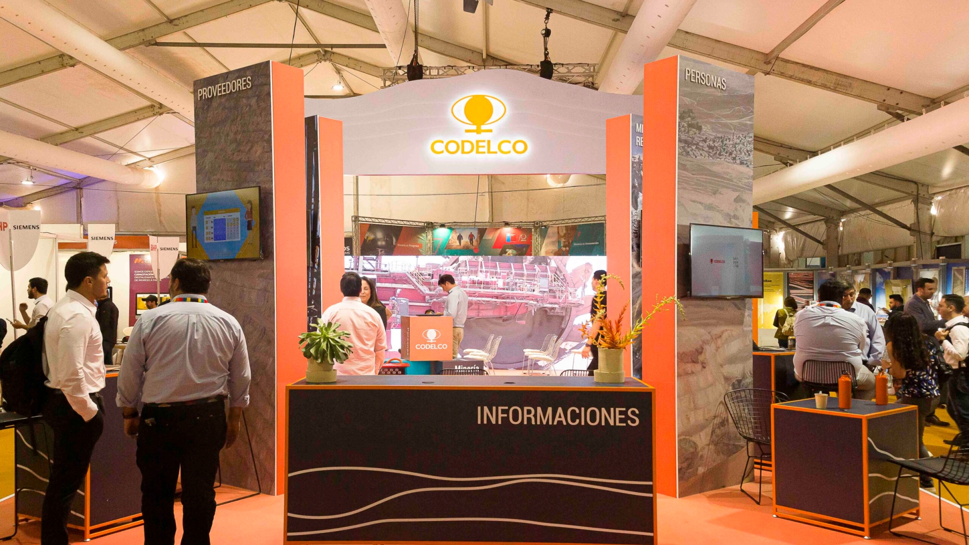 Cerca de 3.500 visitantes interactuaron con Codelco en Expomin 2023