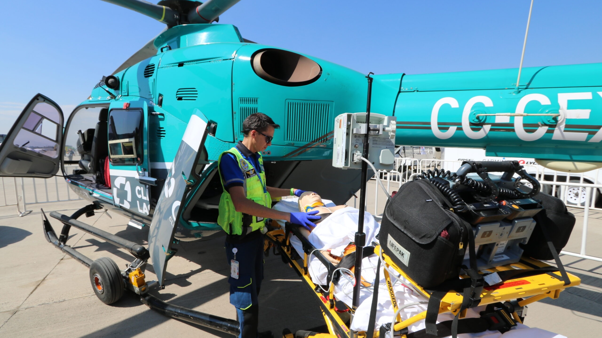 Clínica Las Condes elige a Ecocopter como su Operador de Rescate Aéreo