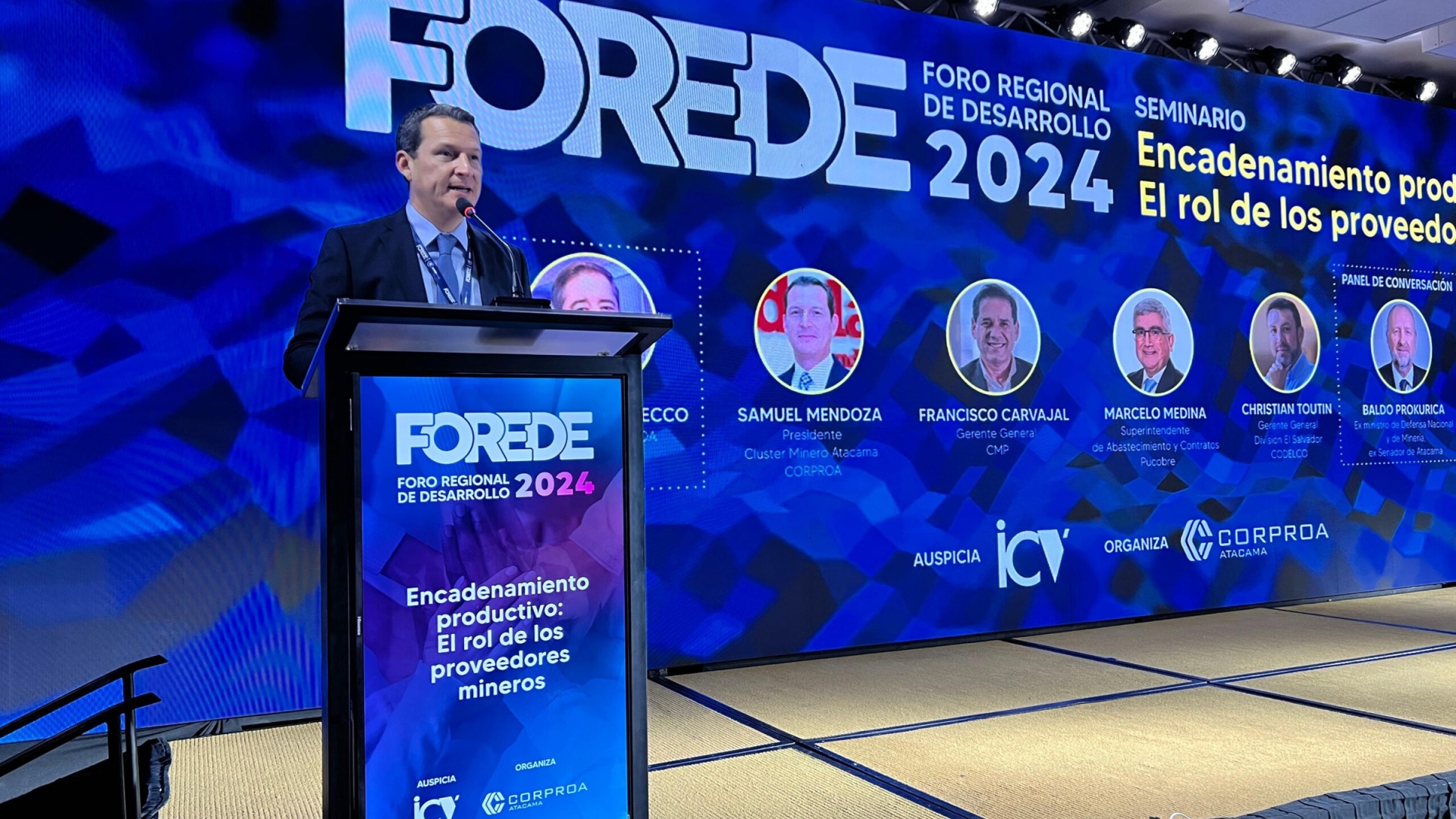 Cluster Minero Atacama realizó su primera actividad pública en FOREDE 2024