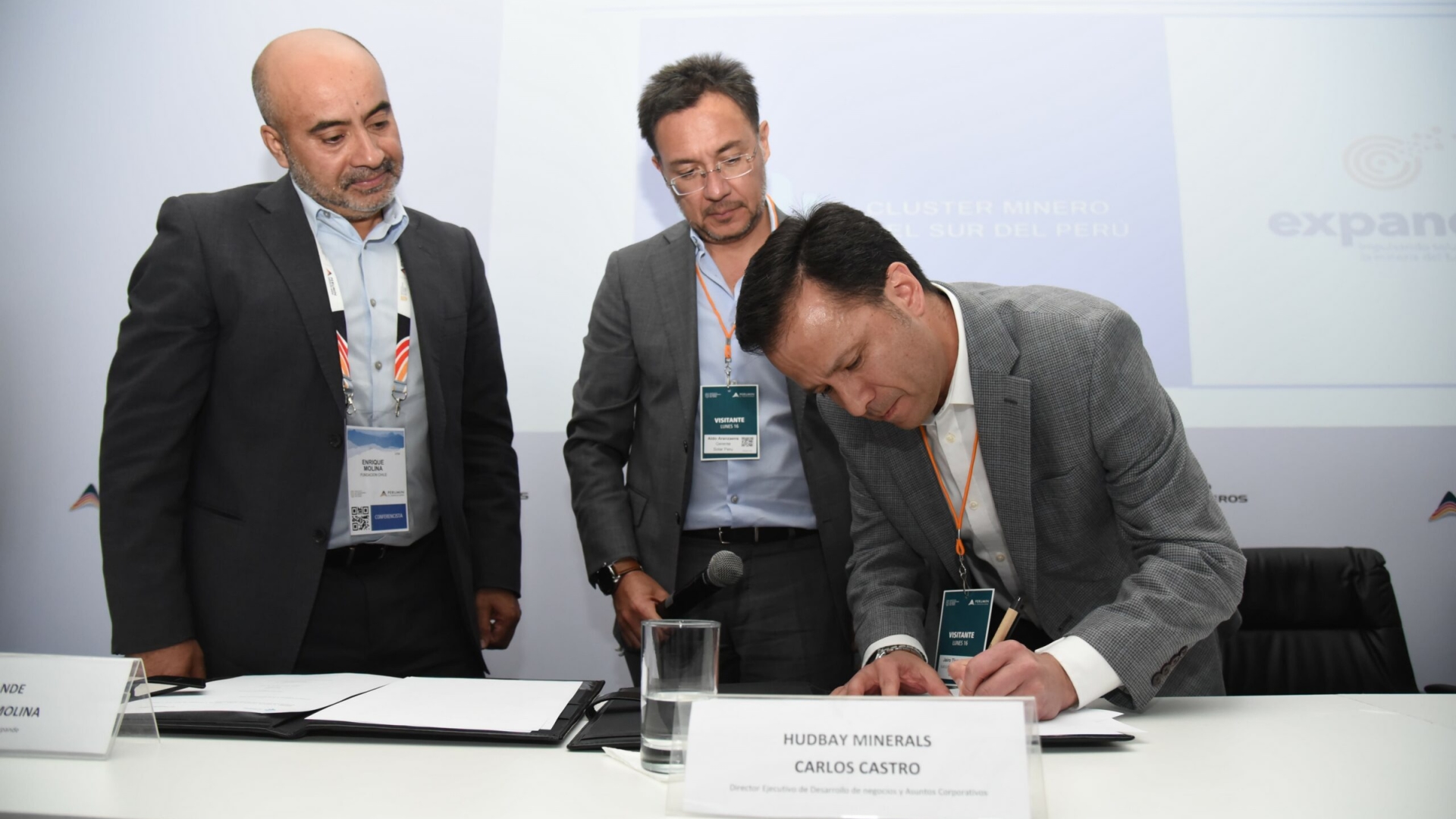 Clúster Minero del Sur del Perú firma convenio con Expande y presenta 8 Desafíos