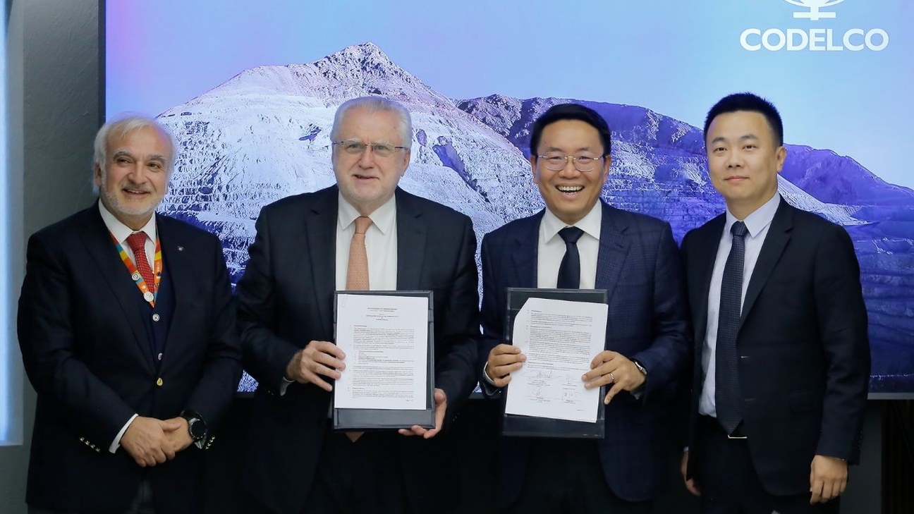 Codelco y Huawei Firman Acuerdo para Revolucionar la Minería con Inteligencia Artificial y Transformación Digital