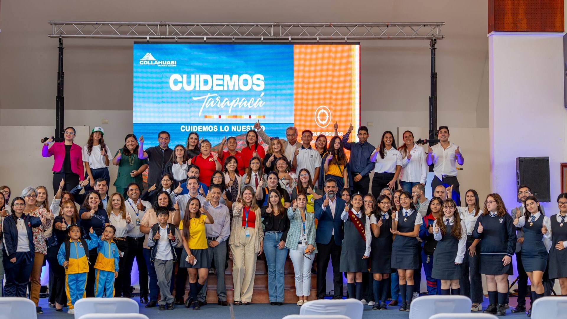 Collahuasi reconoció a 22 establecimientos escolares que participaron en la campaña “Reciclemos el Papel”