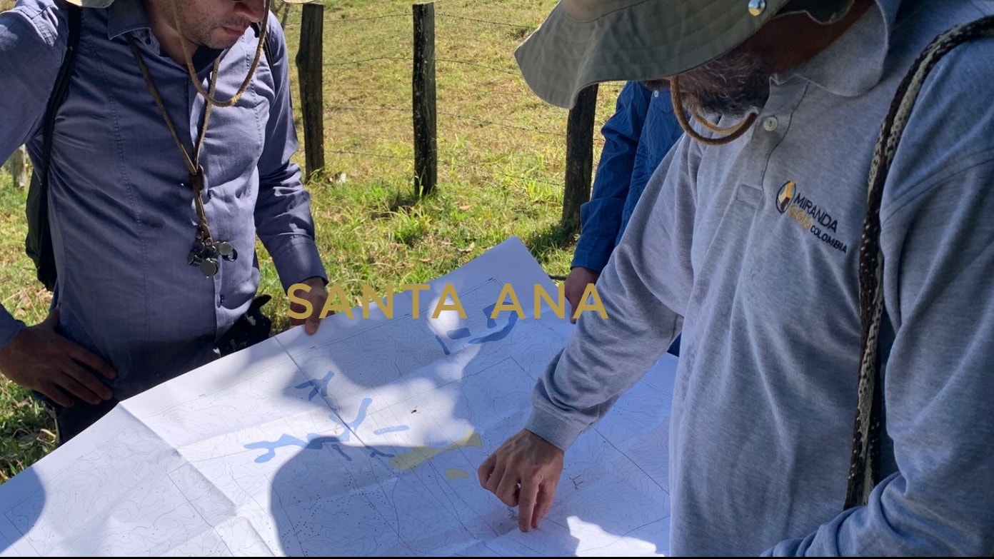 (Colombia) Outcrop Gold Corp. interceptan 0,61 metros de 29 gramos de oro por tonelada y 1,675 gramos de plata por tonelada en Santa Ana