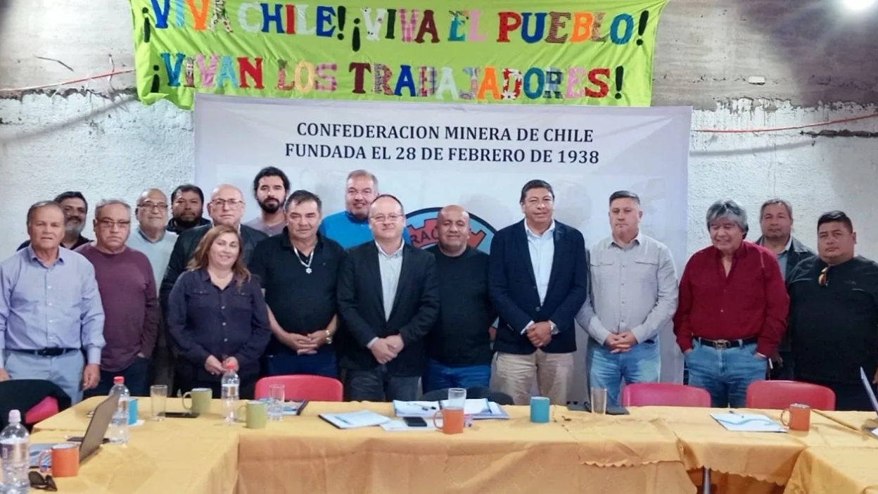 CONFEMIN reafirma en Ovalle defensa de la minería estatal y la unidad sindical