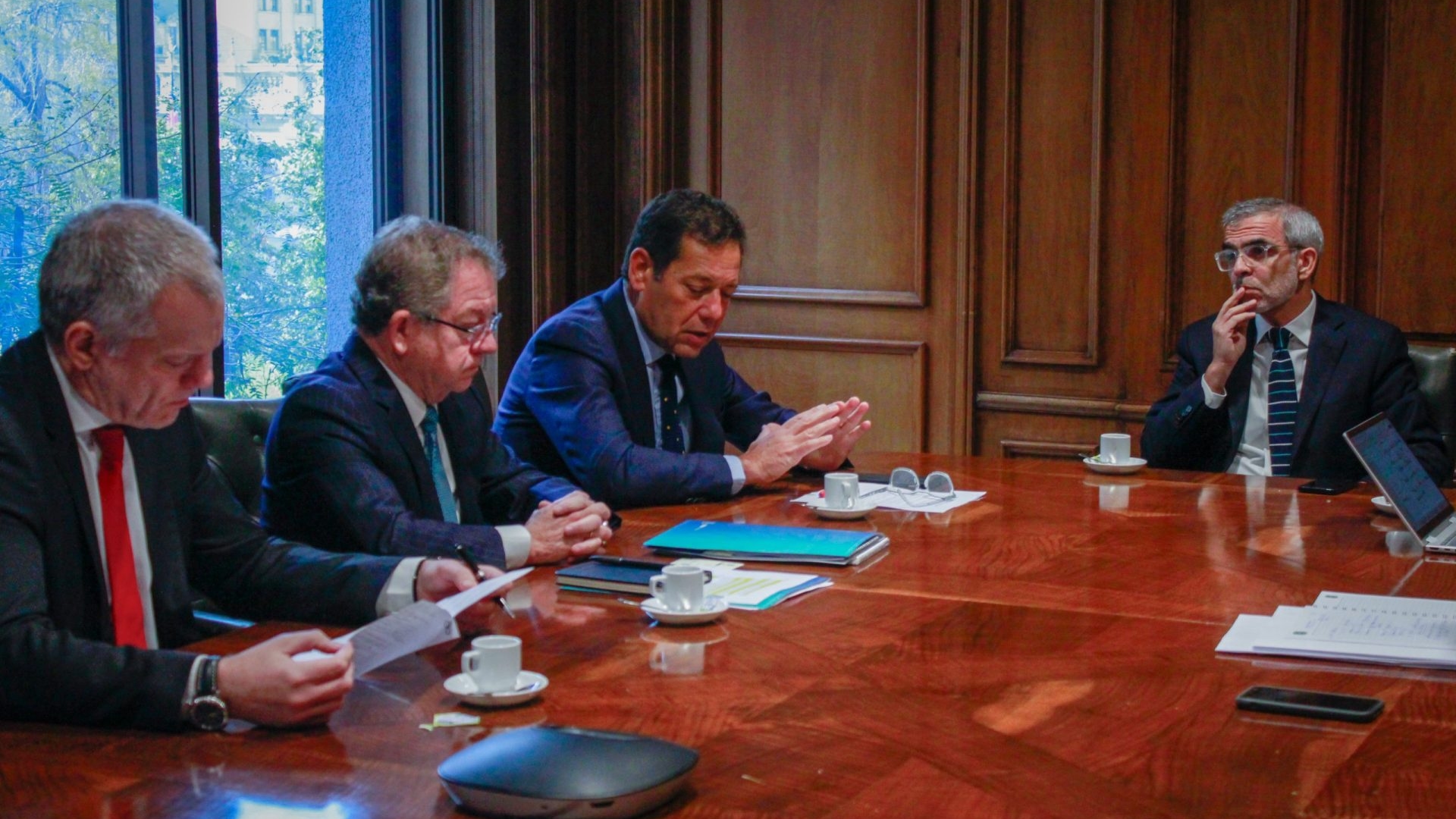 Consejo Minero se reunió con el Ministro de Seguridad Pública, Luis Cordero, y con el Subsecretario de Seguridad Pública, Rafael Collado