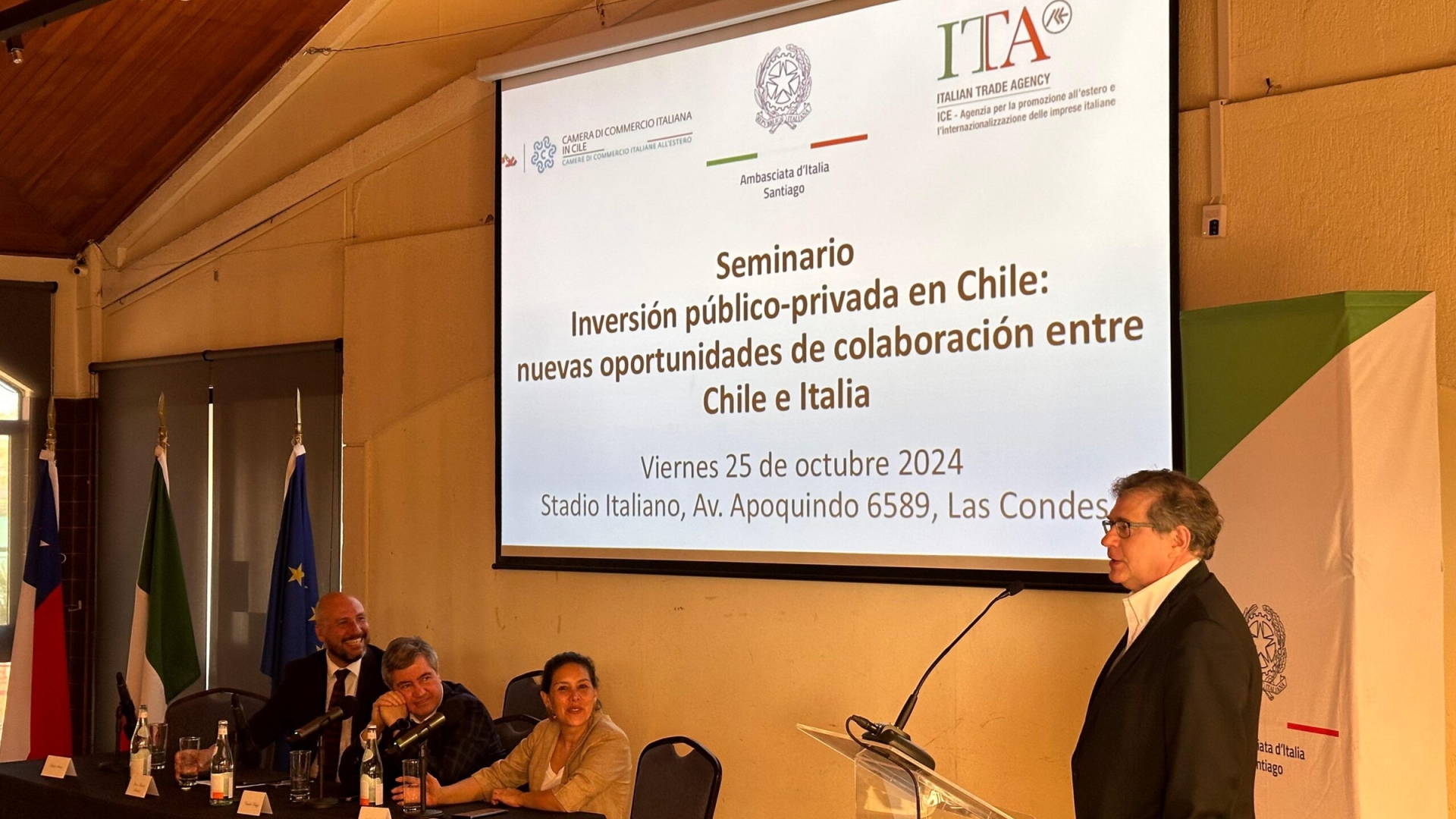 COPSA participa en seminario sobre Inversión Público-Privada entre Chile e Italia