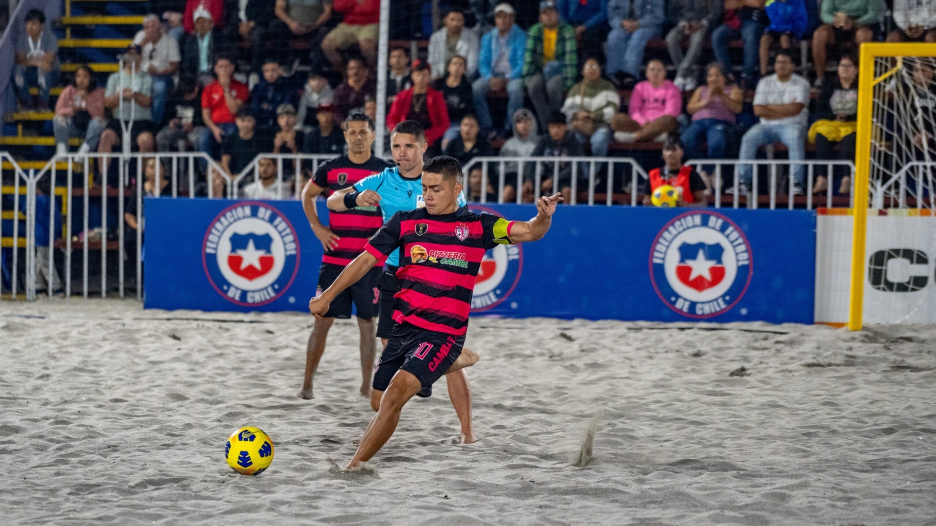 Cuadrangular Internacional Fútbol Playa Iquique se disputará en Arena Cavancha