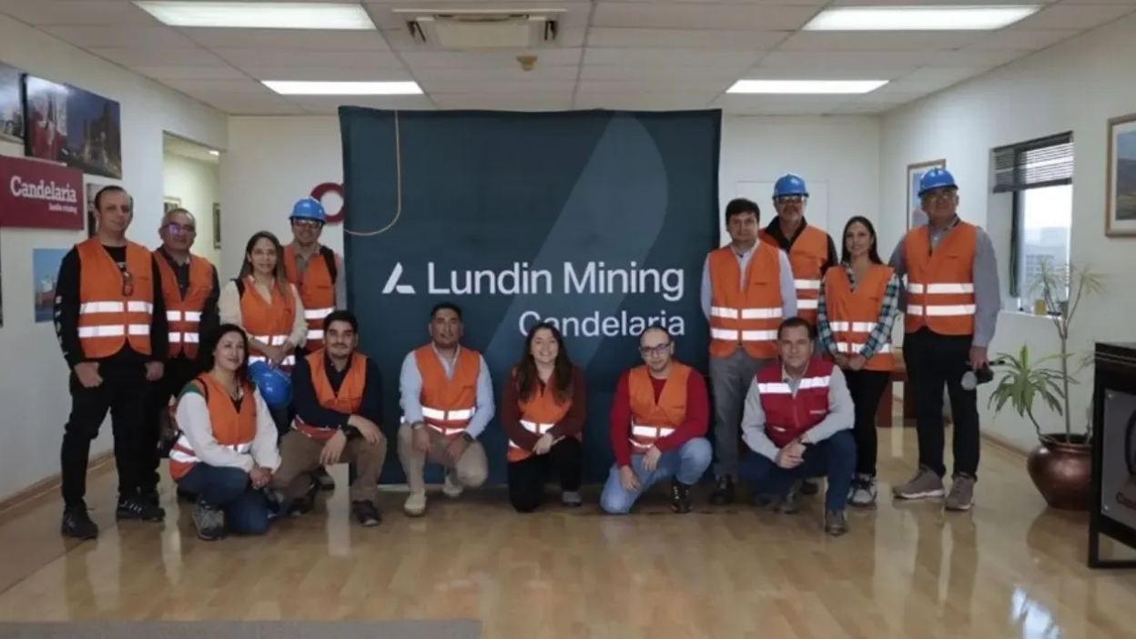 Delegación del V Encuentro de Ingeniería 2030 fortalece lazos con la industria minera en visita a Lundin Mining Candelaria