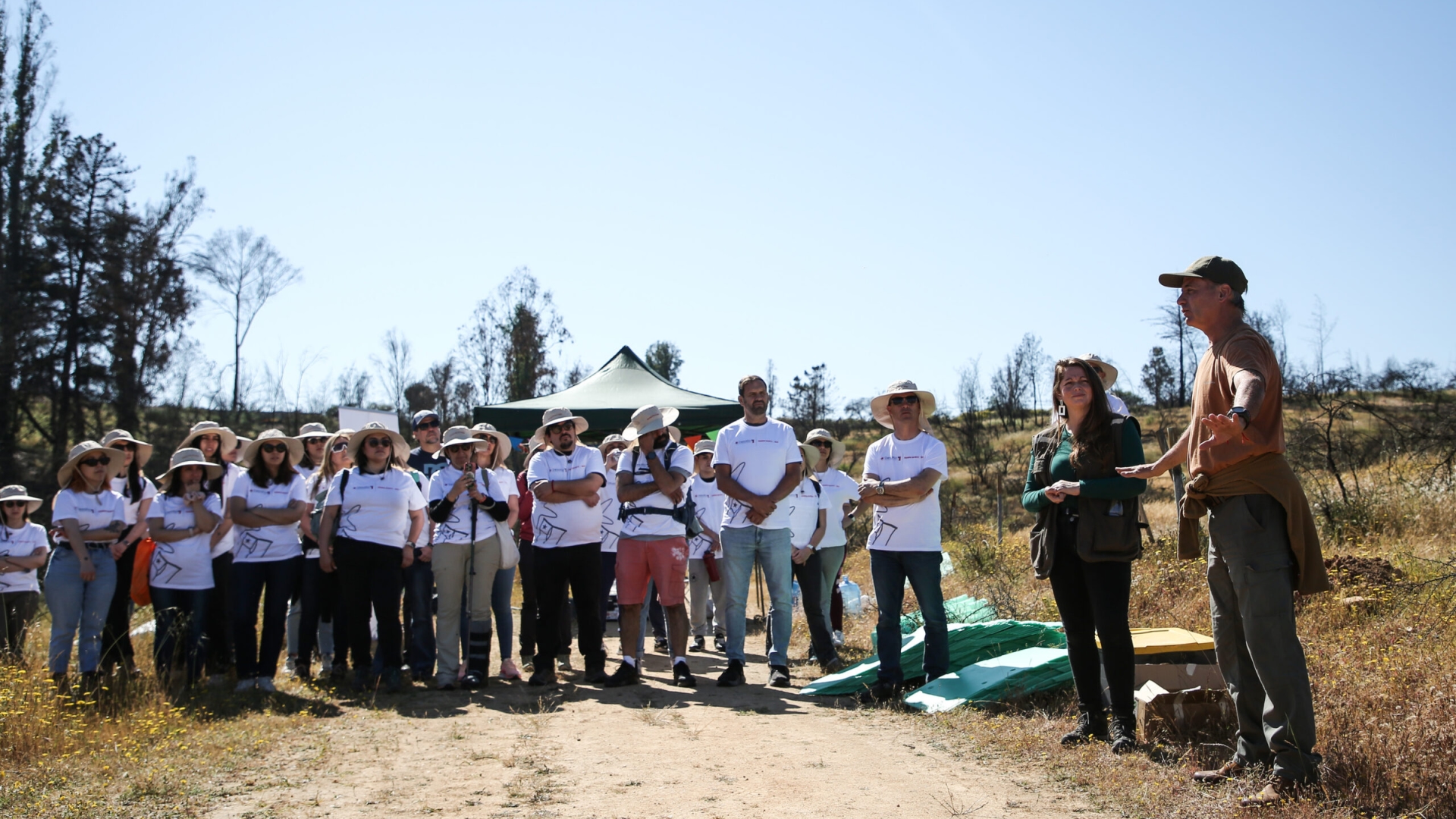 Desafío Levantemos Chile, BHP y el Consejo Minero impulsan reforestación del Jardín Botánico de Viña del Mar